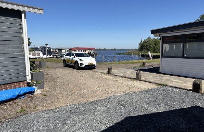 Friesland camping bergumermeer lege chalet plaats 4