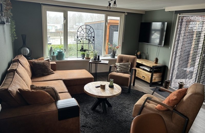 Friesland camping bergumermeer verkoop chalet berg 611 11